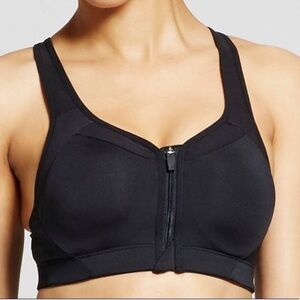 C9 Champion Zip Front Cut Out 38D Black